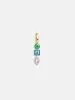 Jeweled Cluster Charm - Multi/Gold sold by BaubleBar