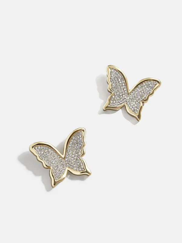 On the Fly Earrings - Gold/Pavé sold by BaubleBar