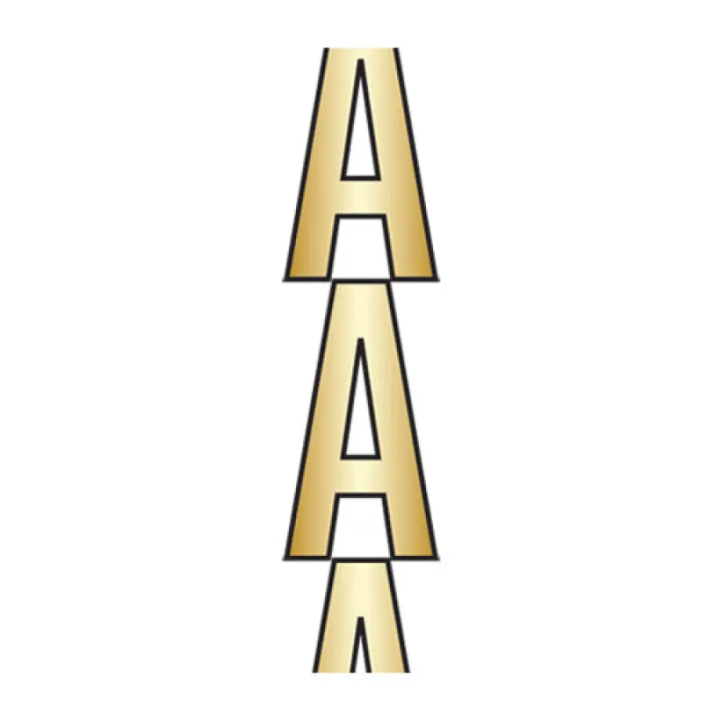 Gold Initial Bead Charm - A sold by BaubleBar