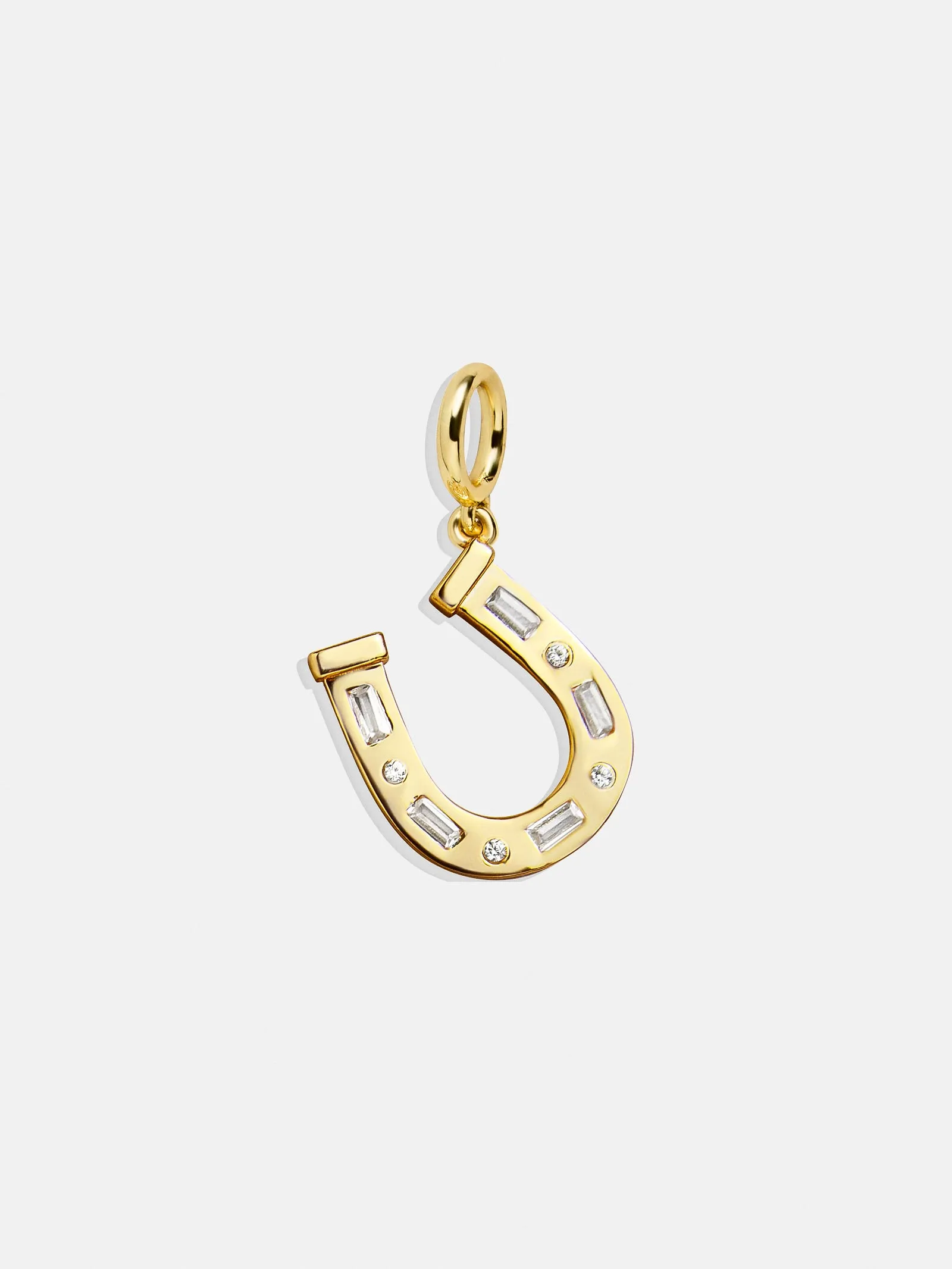 Luck Cluster Charm - Horseshoe sold by BaubleBar