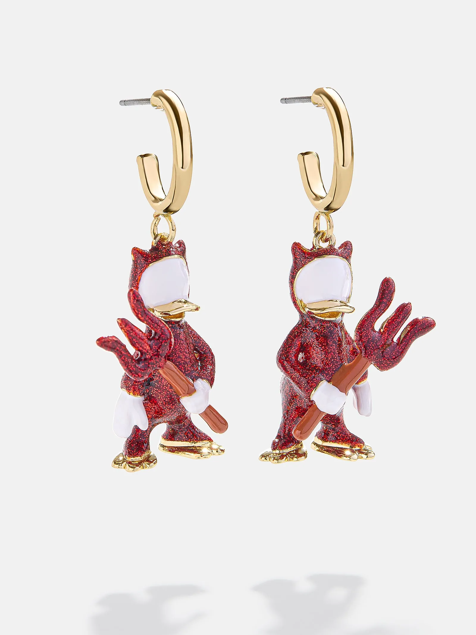 Donald Duck Disney Devil Earrings - Donald Duck sold by BaubleBar