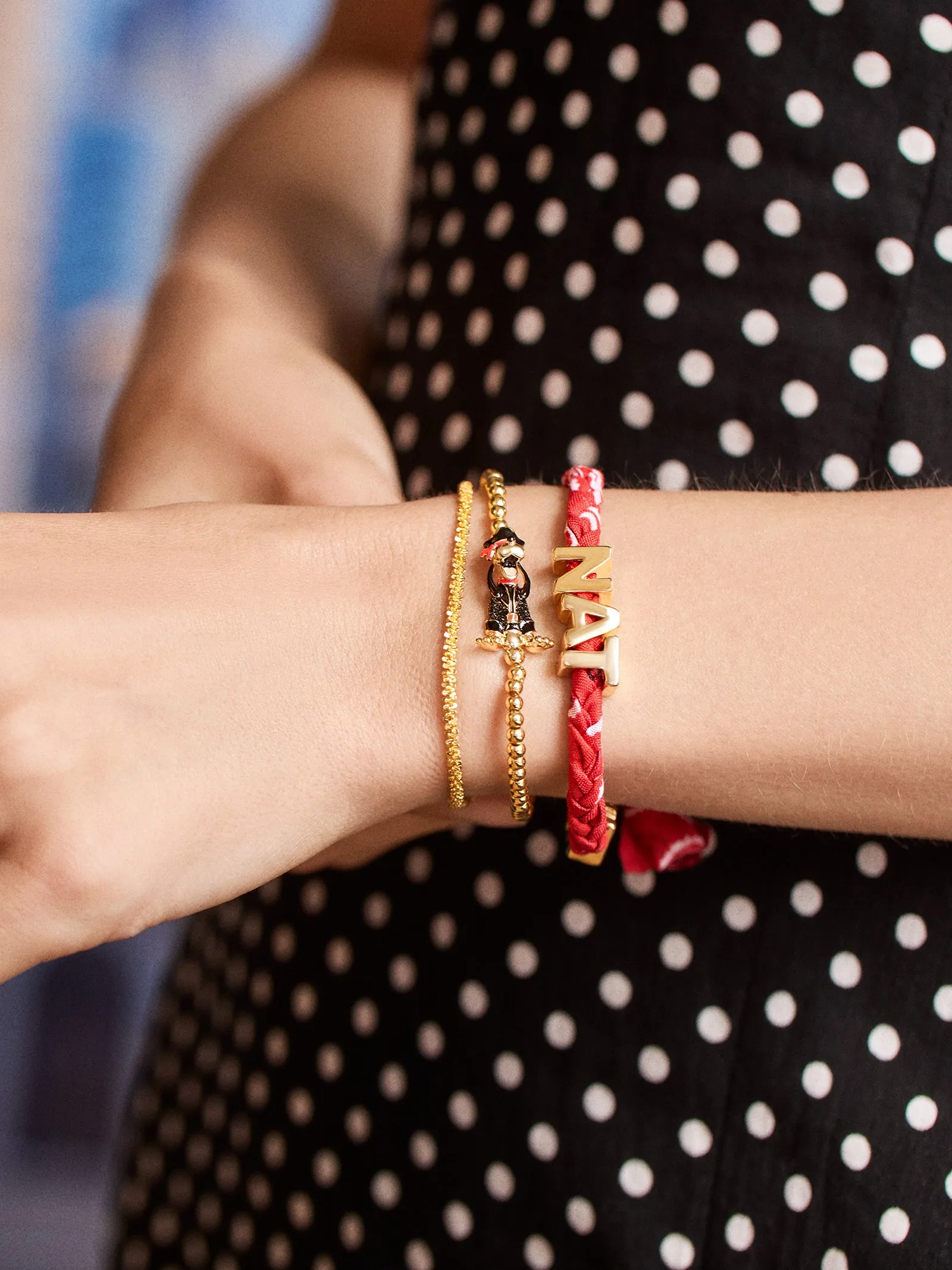 Disney Halloween Costume Pisa Bracelet - Pluto sold by BaubleBar product image thumbnail 2