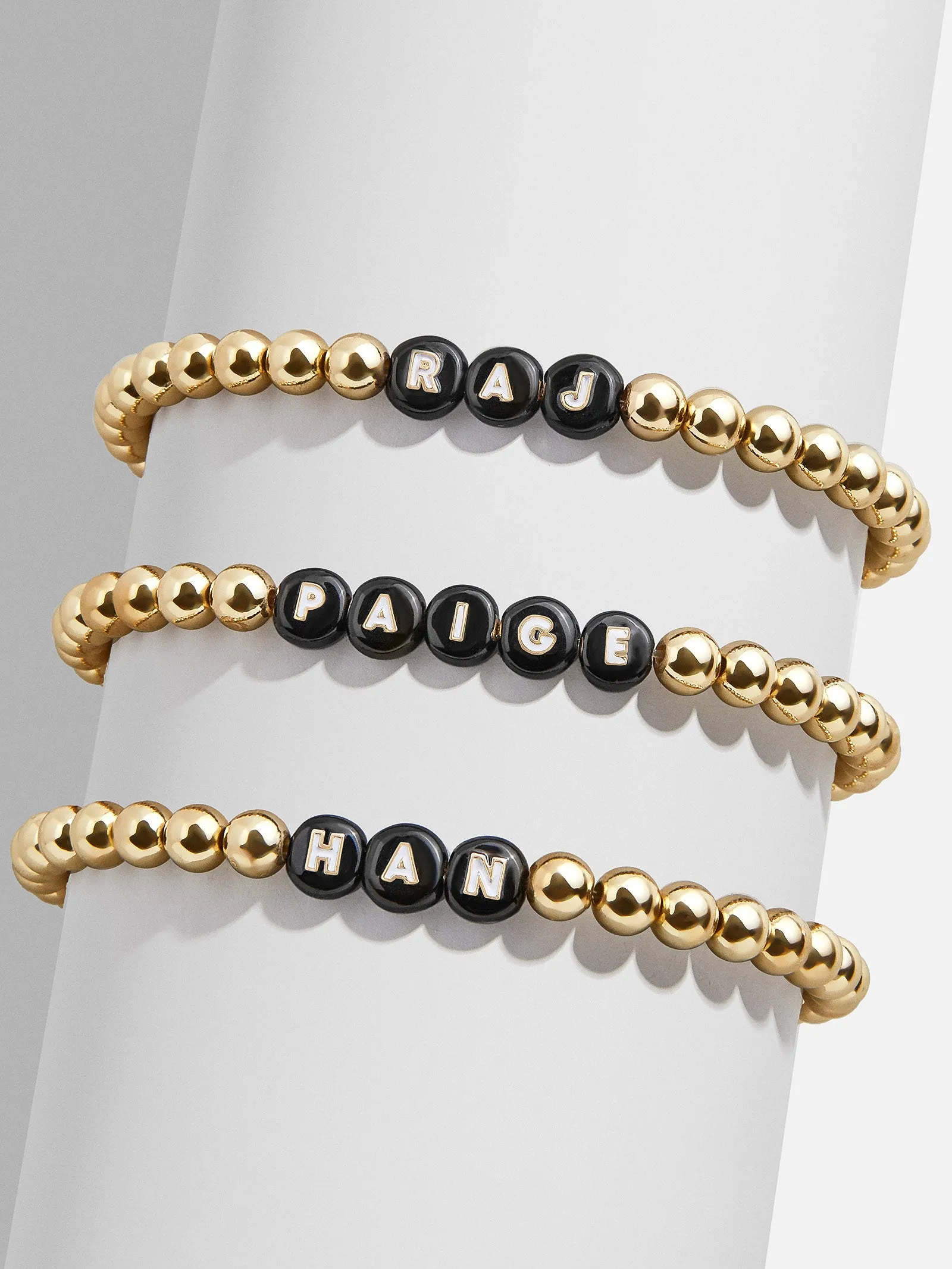 Custom Pisa Bracelet - Gold/Black sold by BaubleBar product image thumbnail 3