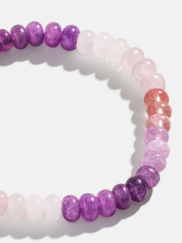 Mikayla Semi-Precious Bracelet - Purple sold by BaubleBar