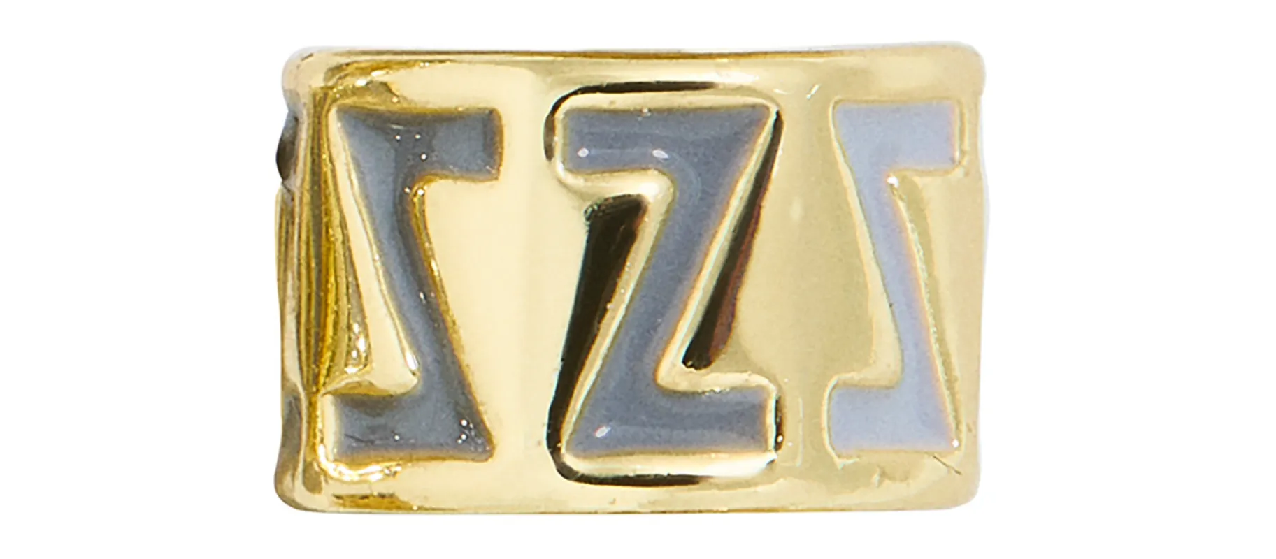 Neutral Initial 360 Spinner Charm - Z sold by BaubleBar