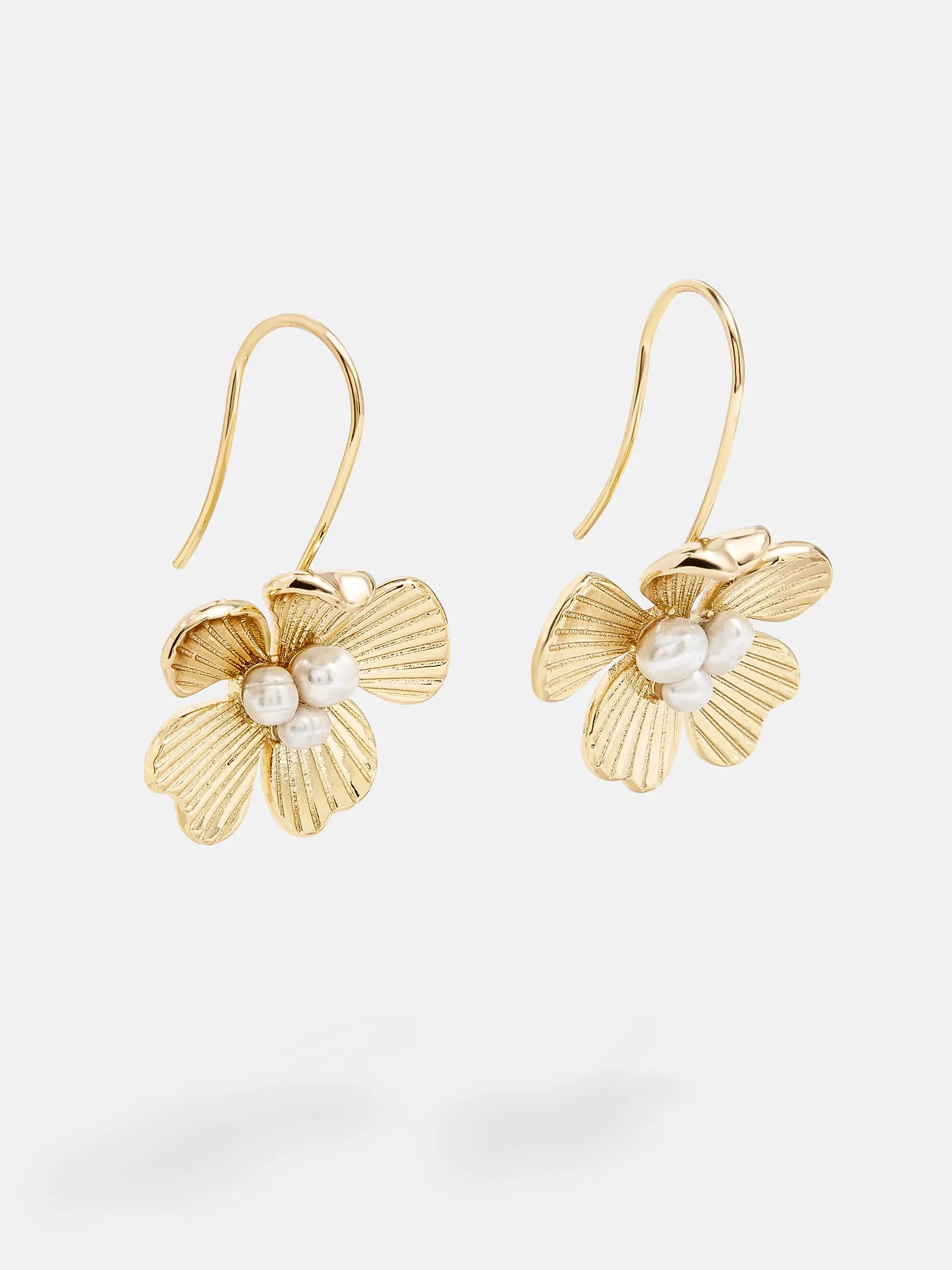 Lee Earrings - Gold sold by BaubleBar