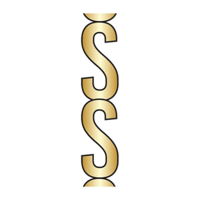 Gold Initial Bead Charm - S sold by BaubleBar