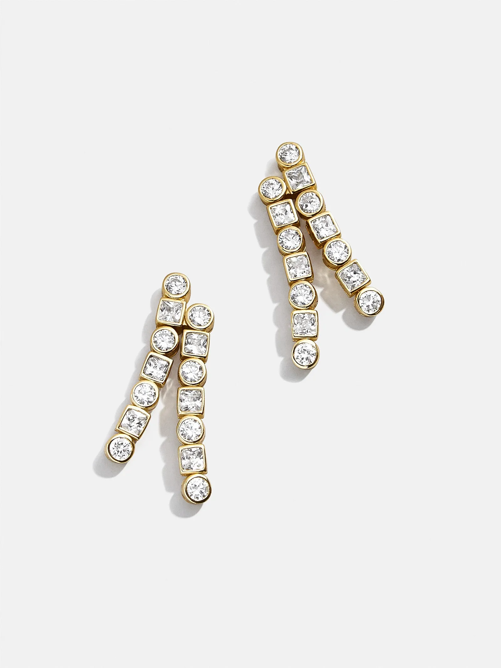 Adalina 18K Gold Earrings - Gold sold by BaubleBar