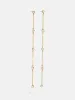 Yasmine 18K Gold Earrings - Gold/Pavé sold by BaubleBar