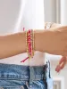 Paracord Waterproof Custom Nameplate Bracelet - Pink Strawberry sold by BaubleBar