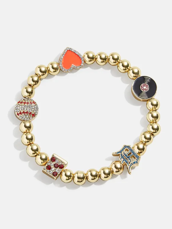 MLB Pisa Charm Bracelet - Detroit Tigers sold by BaubleBar