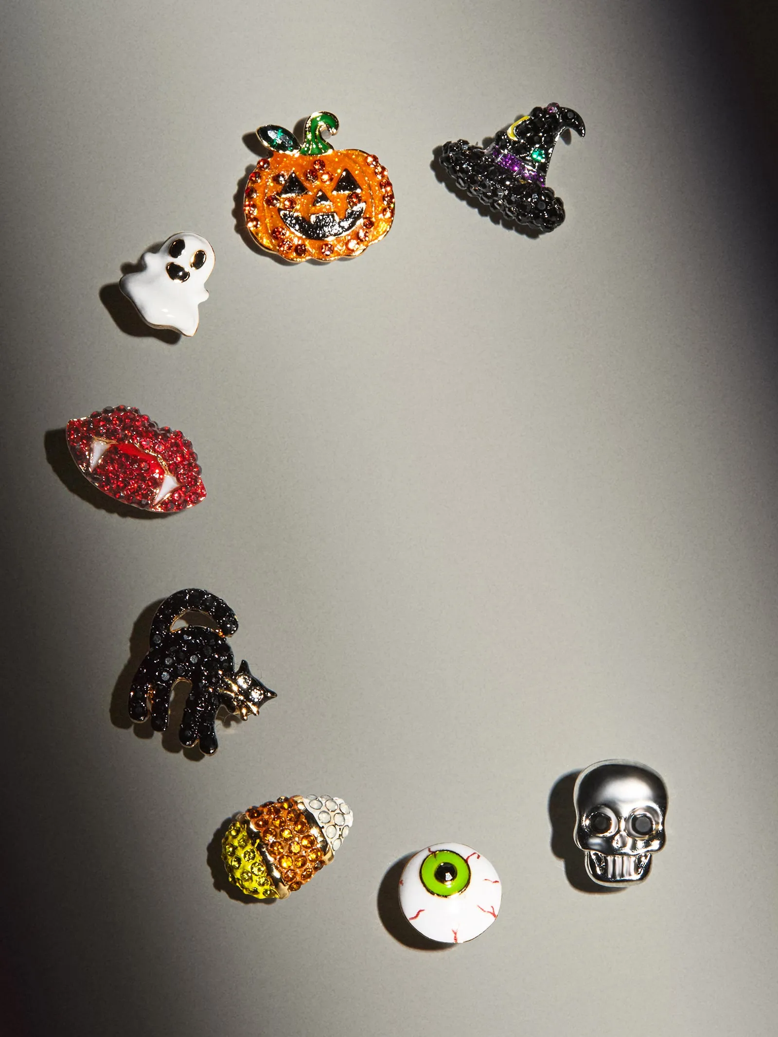 Halloween Delicate Stud Earrings - Black Cat sold by BaubleBar