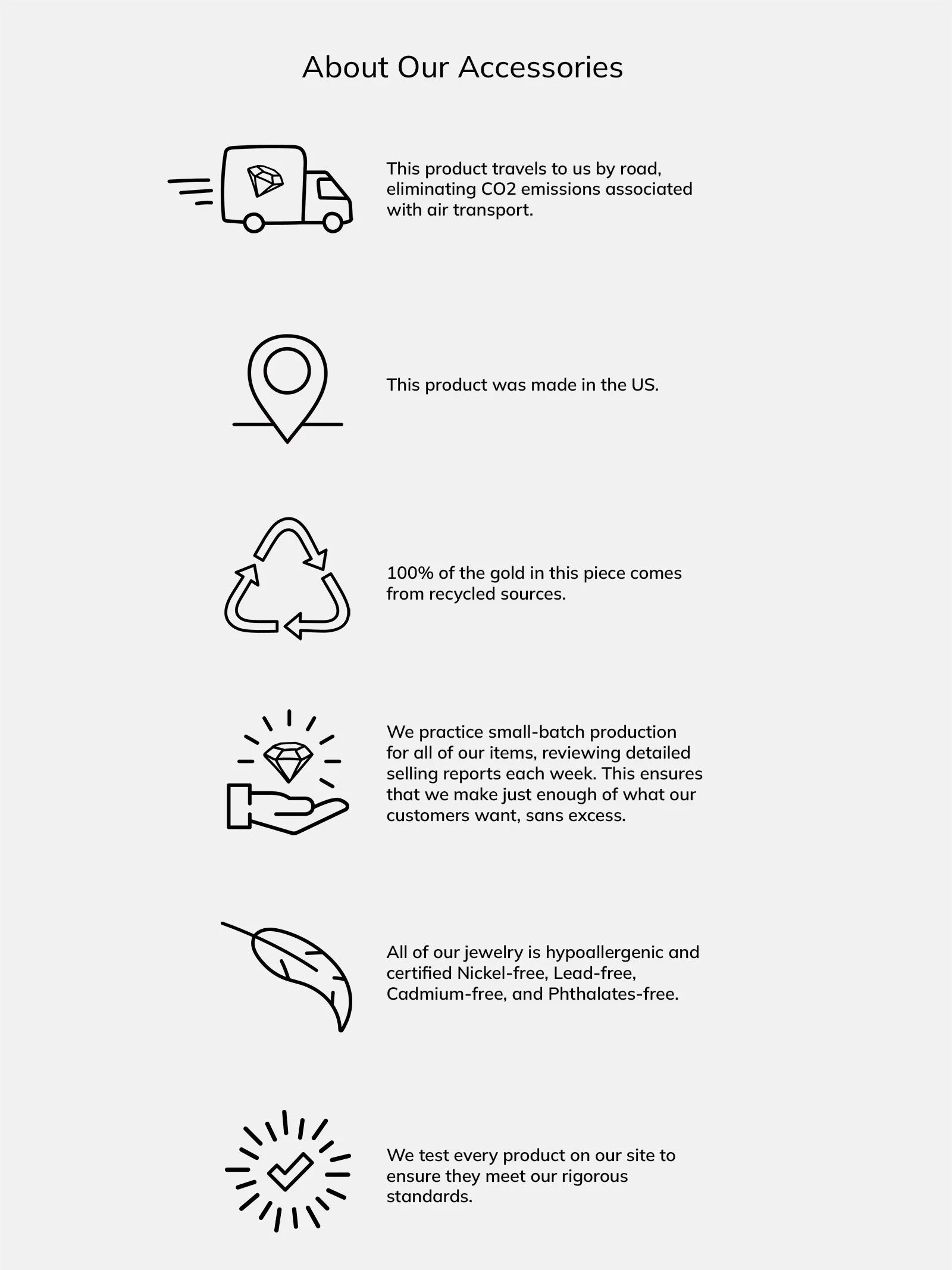 18K Gold Asymmetrical Hamsa Necklace - Hamsa sold by BaubleBar product image thumbnail 5