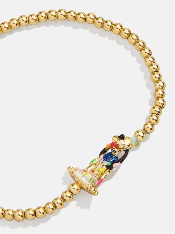 Pluto Disney Celebration Pisa Bracelet - Gold sold by BaubleBar