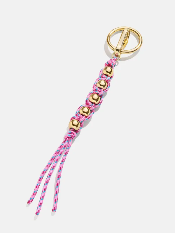 Aria Bag Charm - Pink sold by BaubleBar