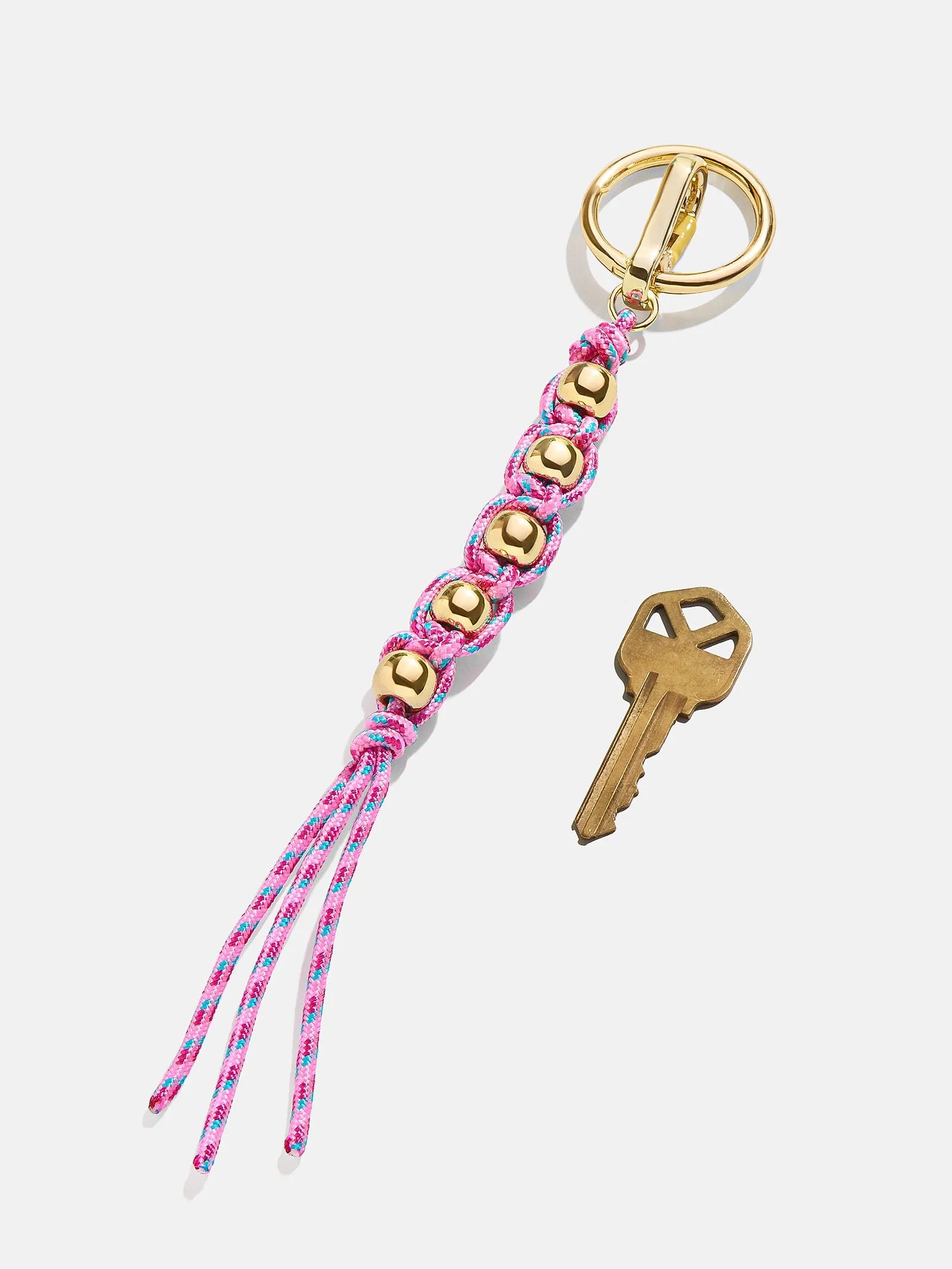 Aria Bag Charm - Pink sold by BaubleBar product image thumbnail 3
