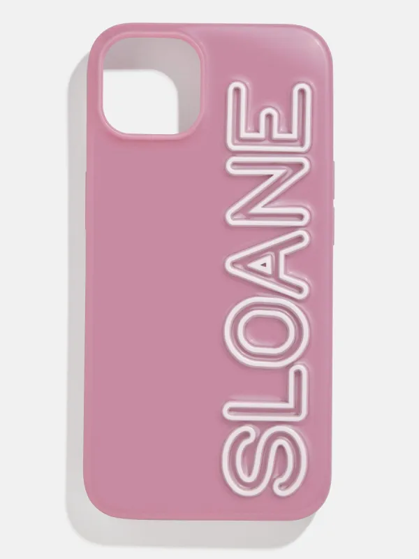 Fine Line Custom IPhone Case - Dark Purple/White sold by BaubleBar