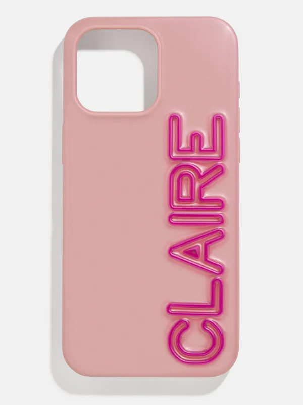 Fine Line Custom Phone Case - Mauve/Magenta sold by BaubleBar