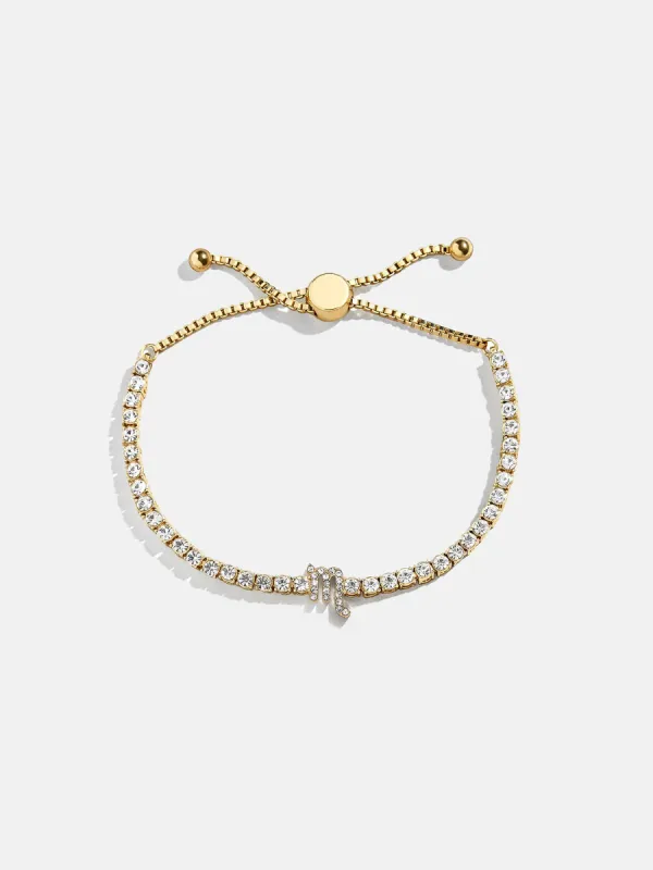 Zodiac Tennis Bracelet - Scorpio sold by BaubleBar