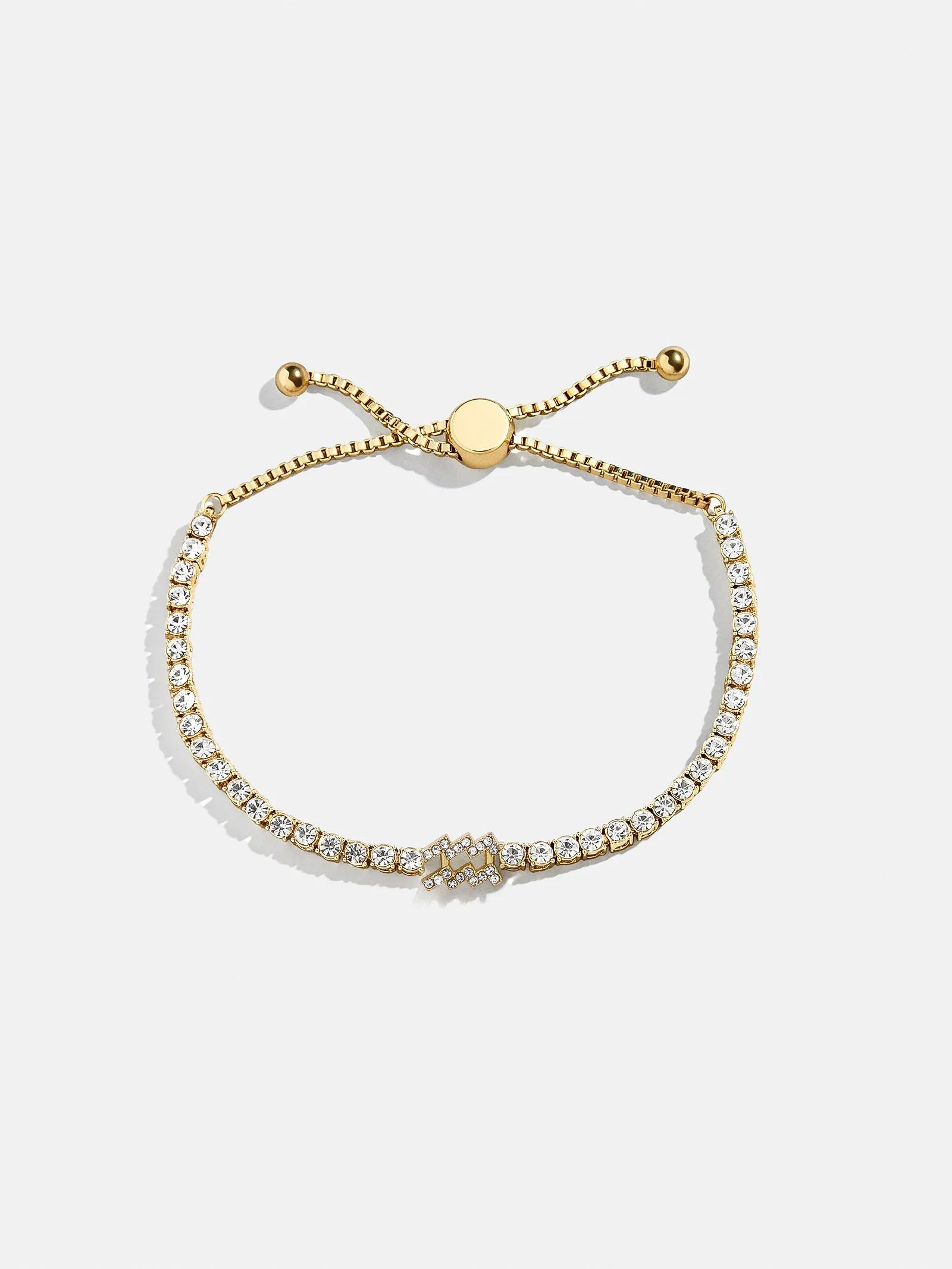 Zodiac Tennis Bracelet - Aquarius sold by BaubleBar