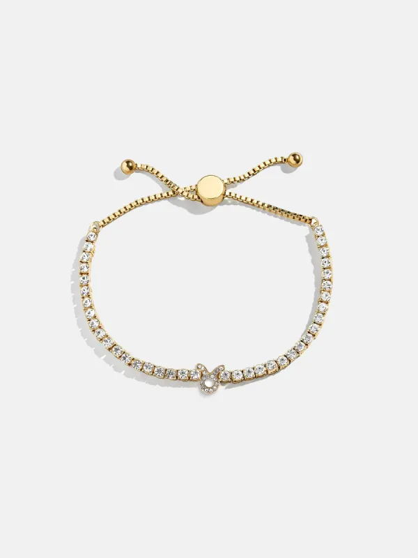 Zodiac Tennis Bracelet - Taurus sold by BaubleBar