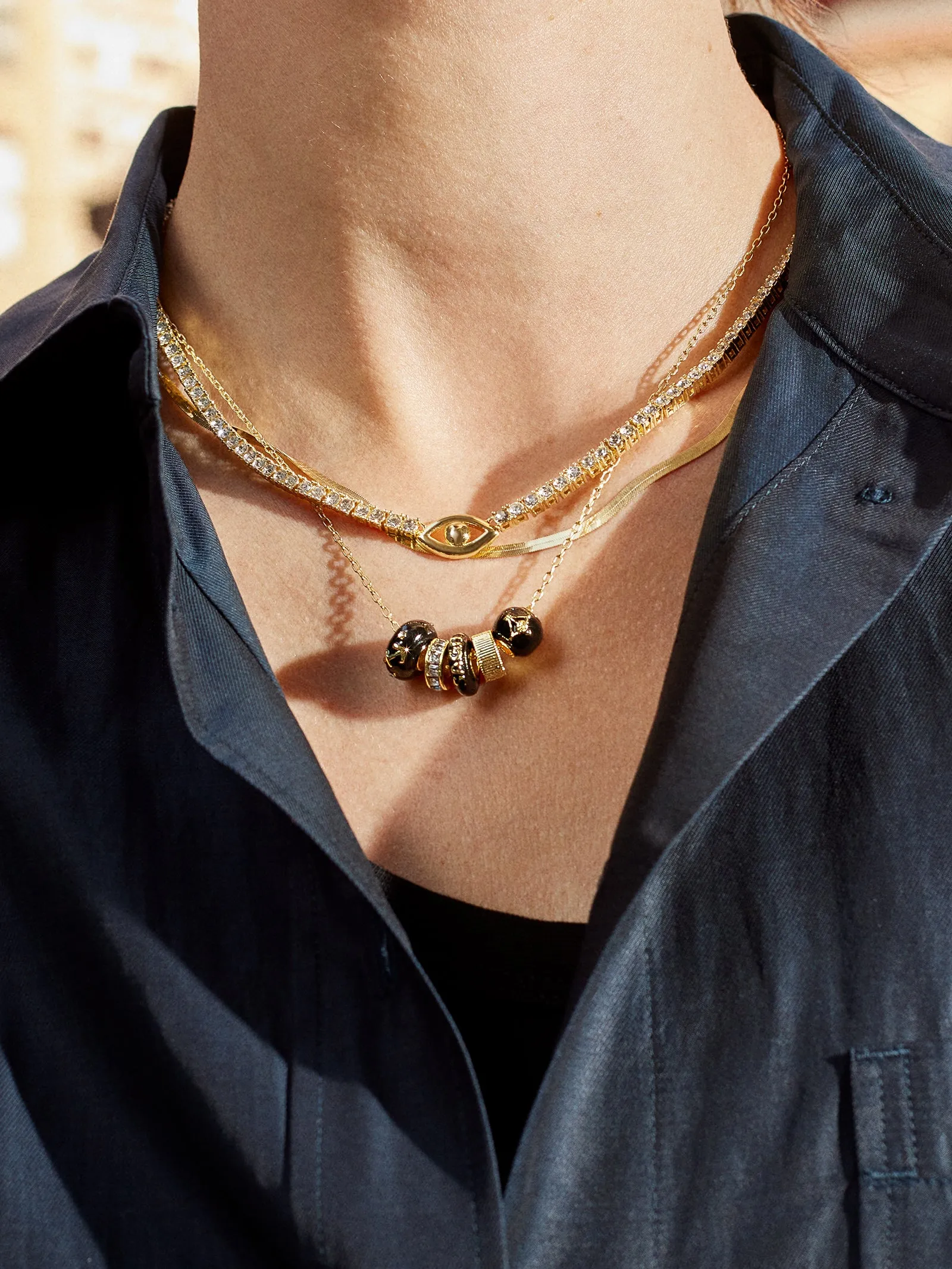 Zodiac Charm Necklace - Libra sold by BaubleBar product image thumbnail 2