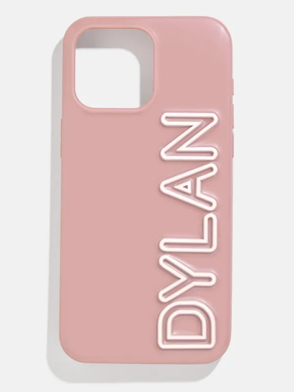 Fine Line Custom iPhone Case - Mauve/White sold by BaubleBar