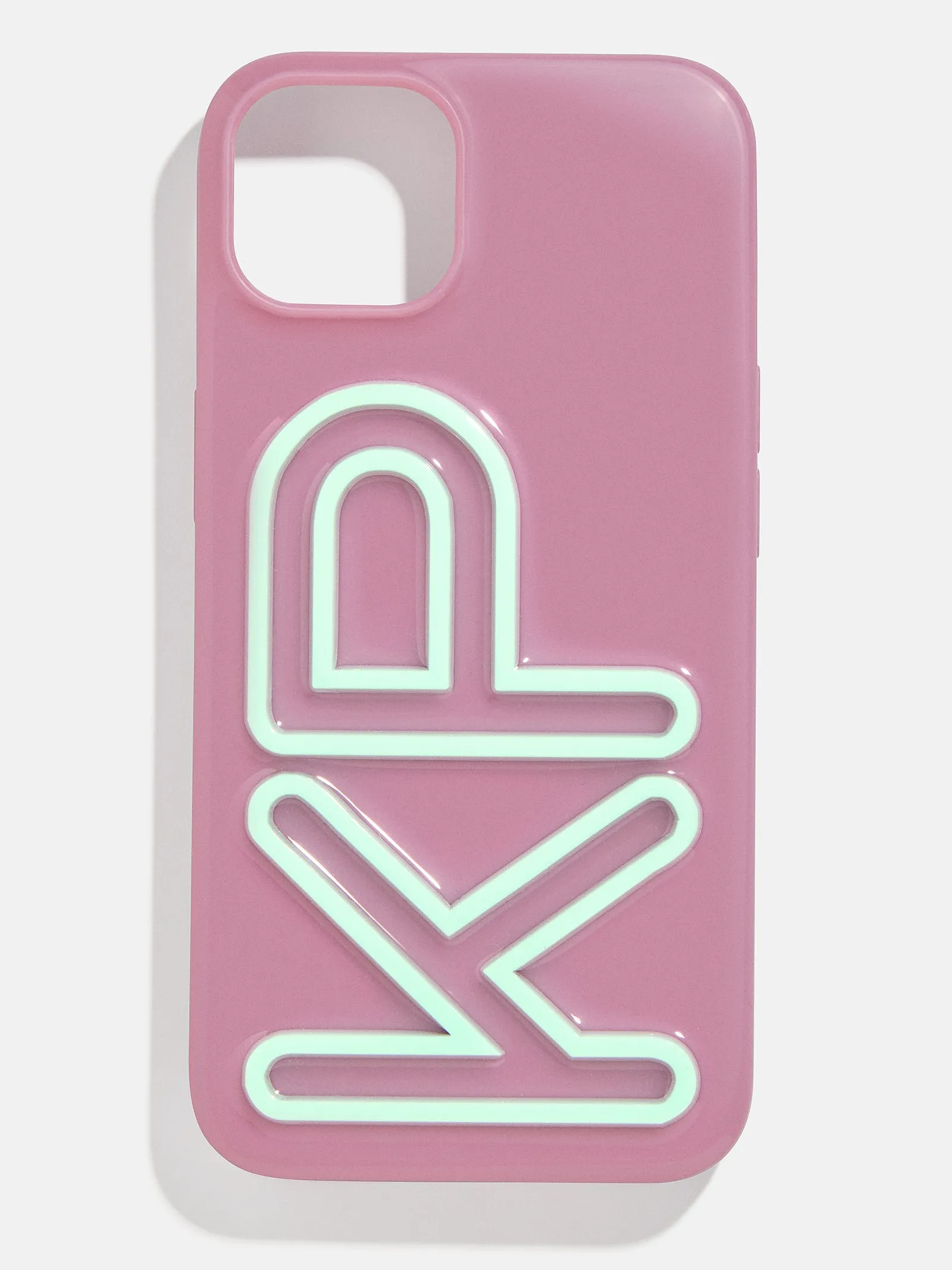 Fine Line Custom iPhone Case - Dark Purple/Light Blue sold by BaubleBar