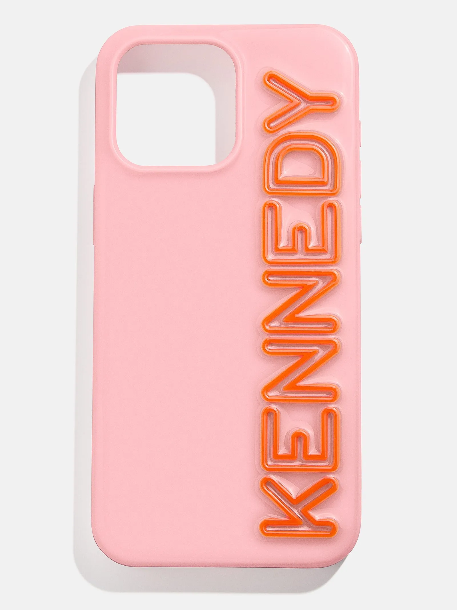 Fine Line Custom iPhone Case - Blush/Orange sold by BaubleBar