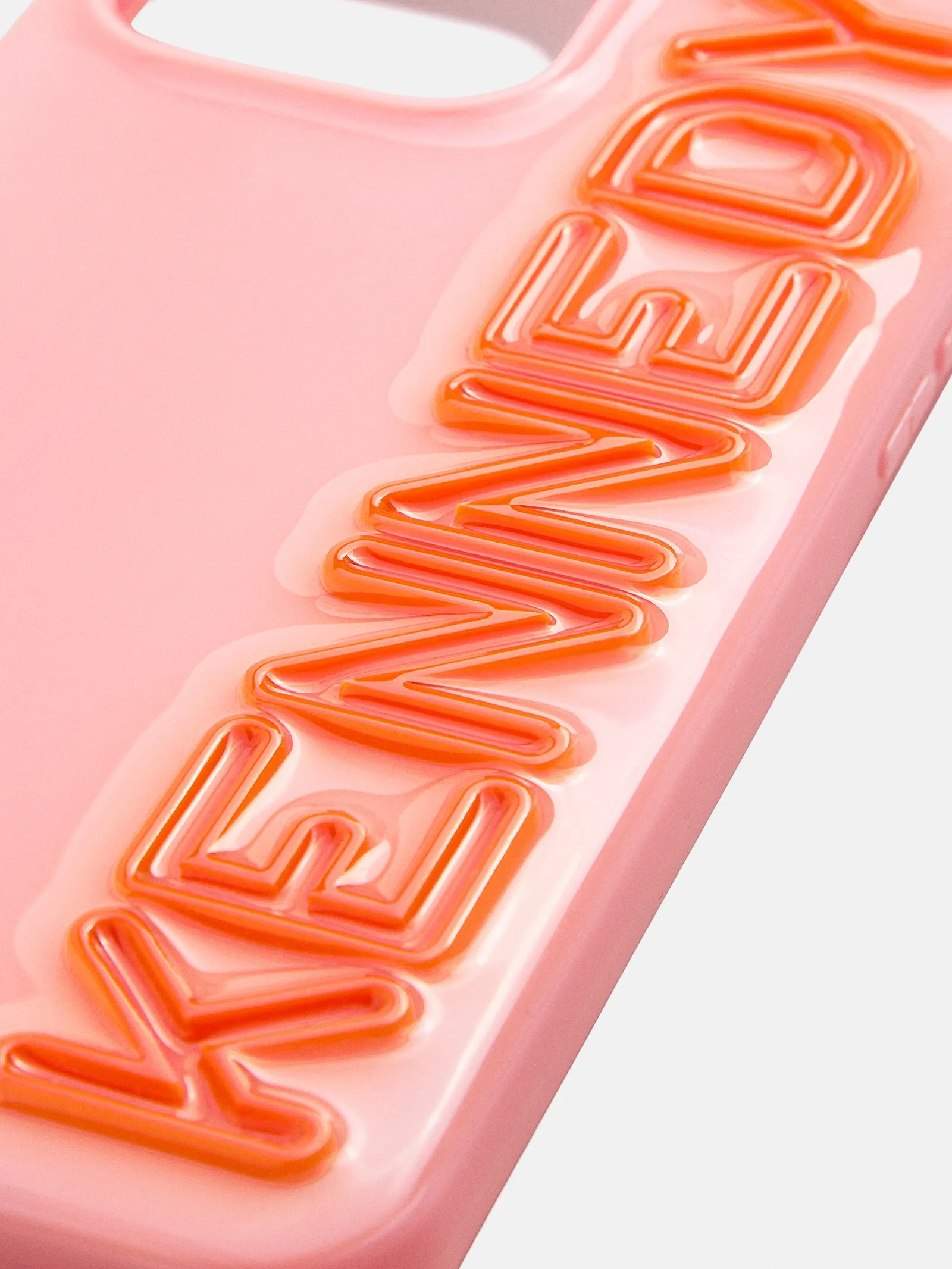 Fine Line Custom iPhone Case - Blush/Orange sold by BaubleBar product image thumbnail 2