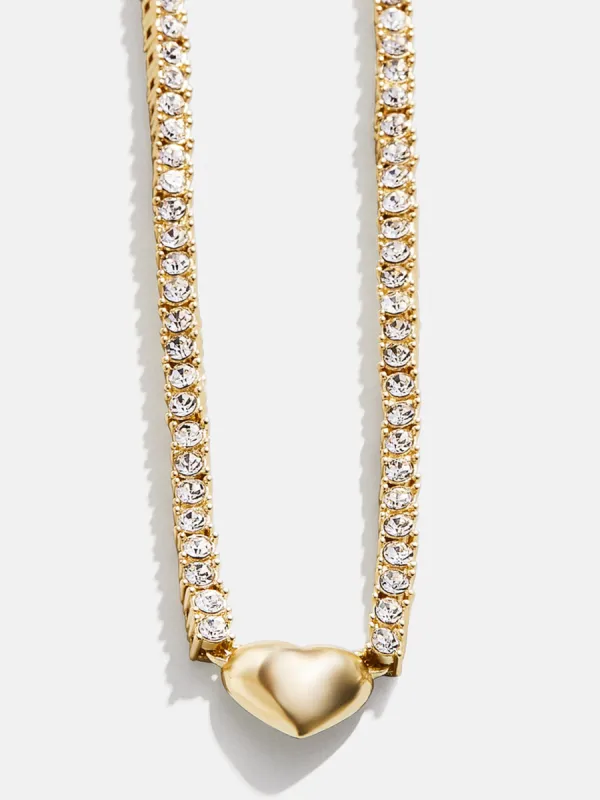 Heart Tennis Necklace - Heart sold by BaubleBar