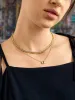 Kenna Layered Necklace - Gold/Pavé sold by BaubleBar