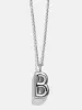 Classic Sterling Silver Initial Necklace  - Sterling Silver sold by BaubleBar