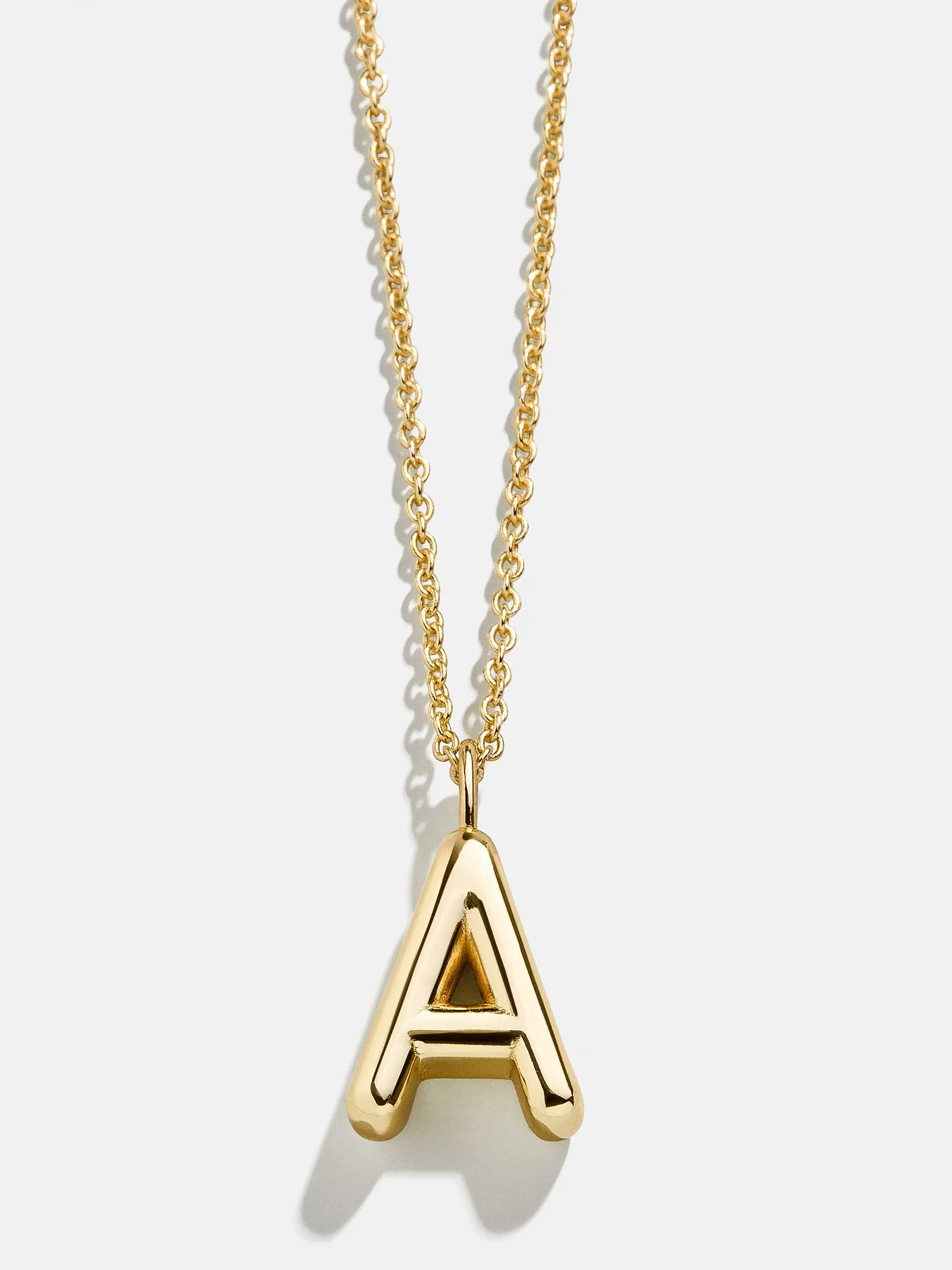 Classic 18K Gold Initial Necklace - 18K Gold sold by BaubleBar product image thumbnail 3