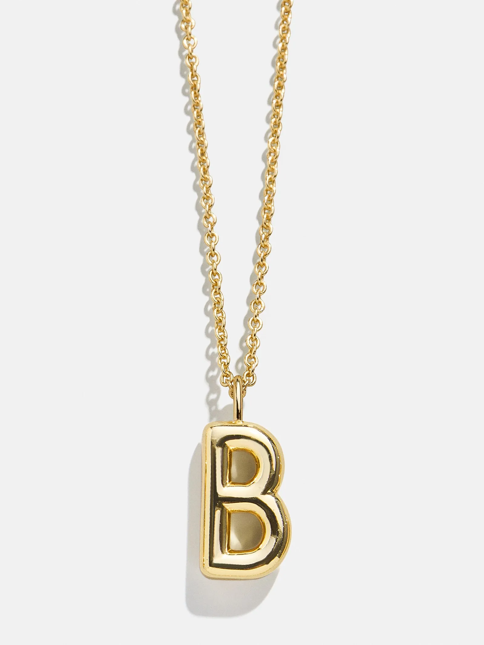 Classic 18K Gold Initial Necklace - 18K Gold sold by BaubleBar product image thumbnail 4