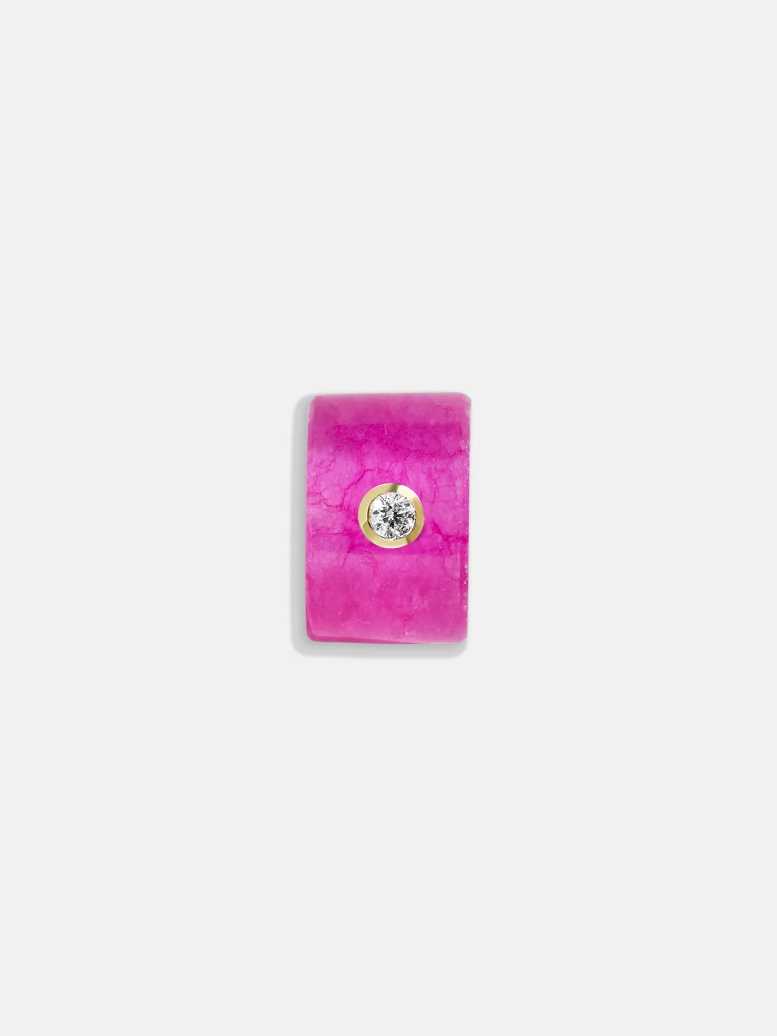 Semi-Precious Bead Charm - Hot Pink sold by BaubleBar