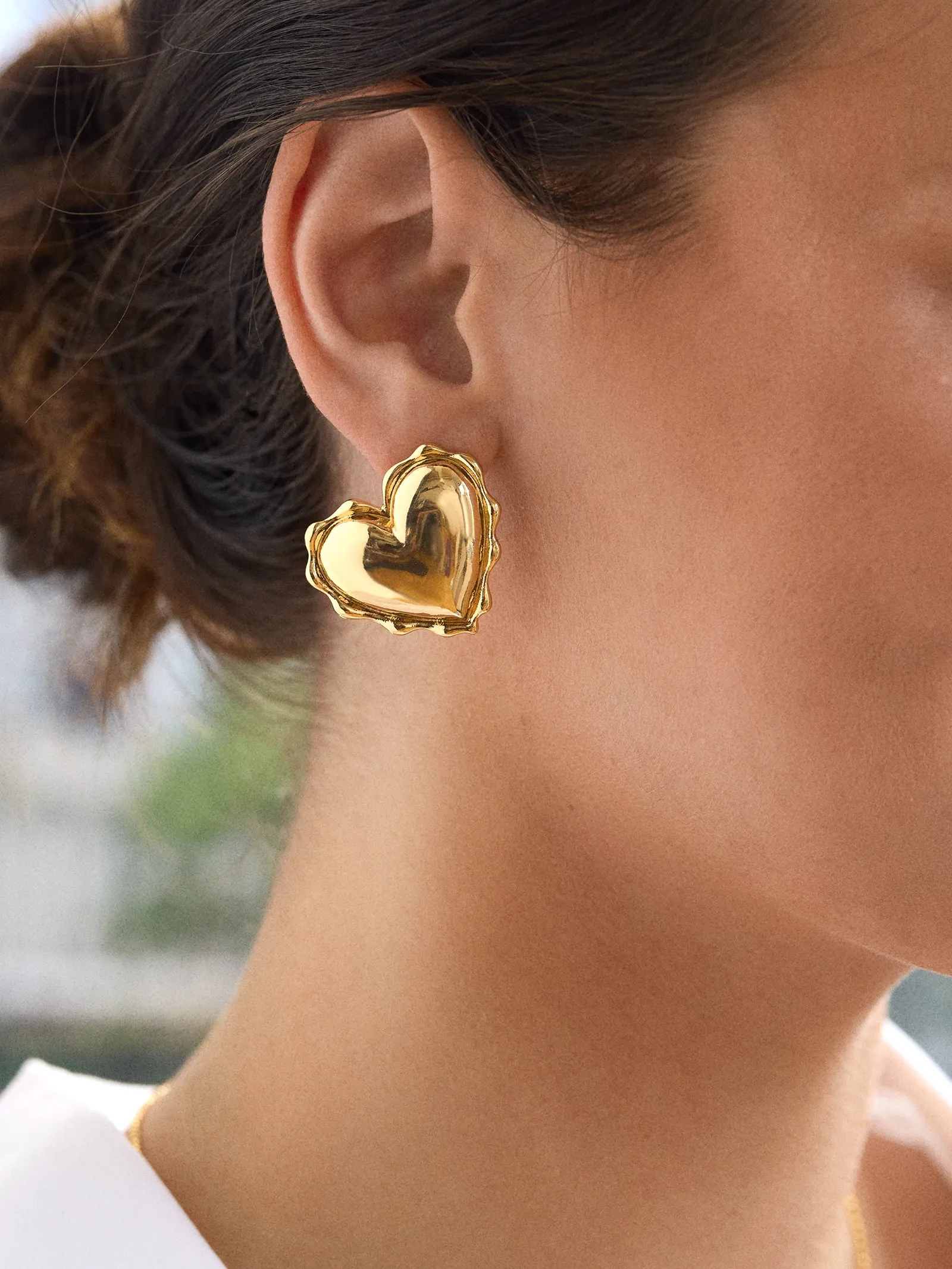 Alyssa Earrings - Gold sold by BaubleBar product image thumbnail 2