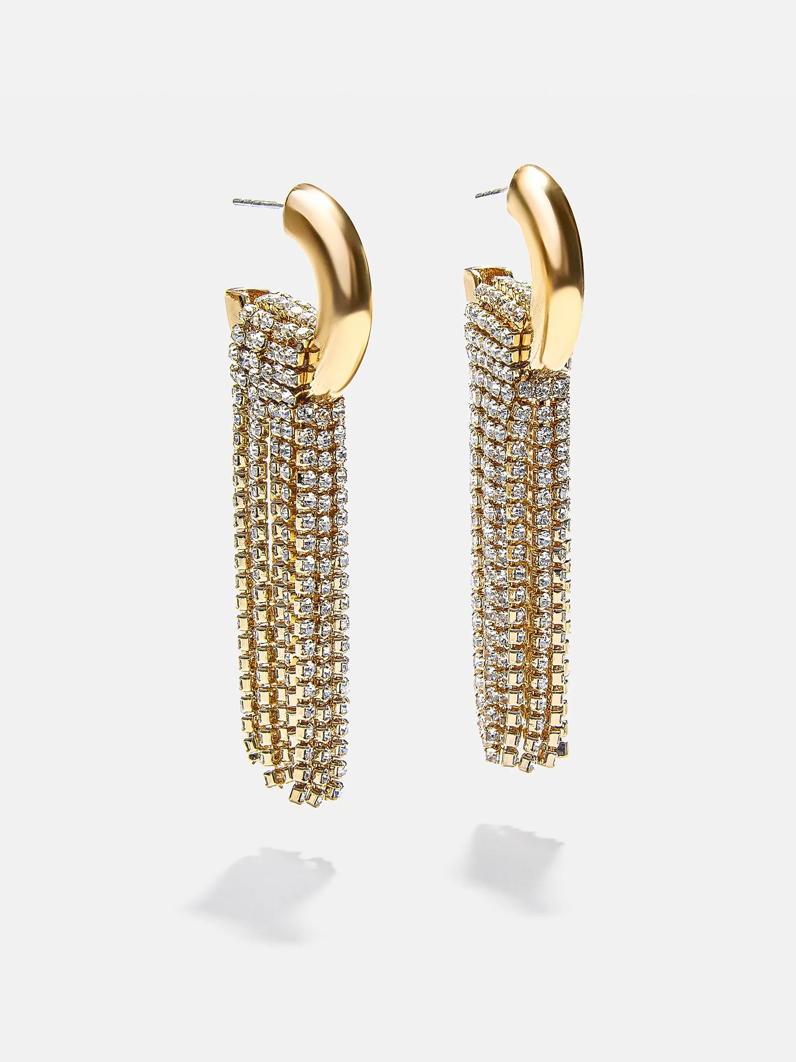 Talia Statement Earrings - Gold/Pavé sold by BaubleBar