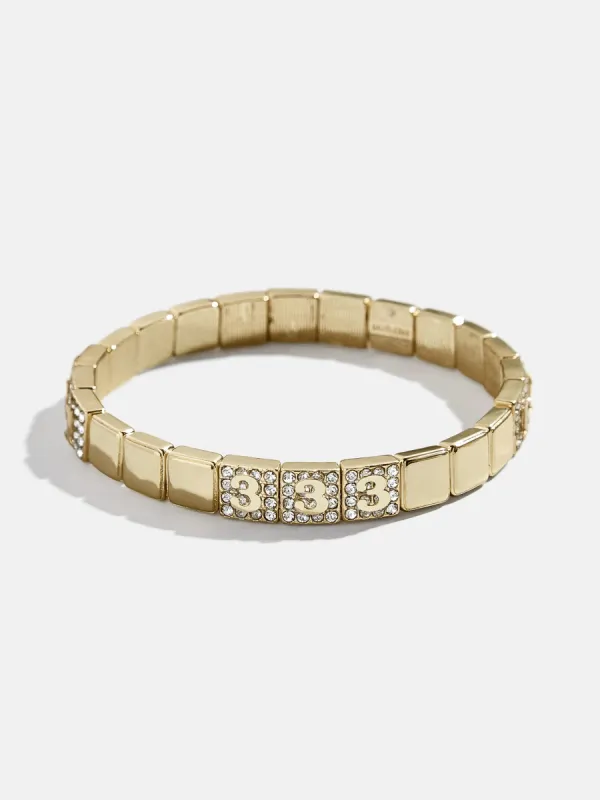 Angel Number Tile Bracelet - 333 sold by BaubleBar
