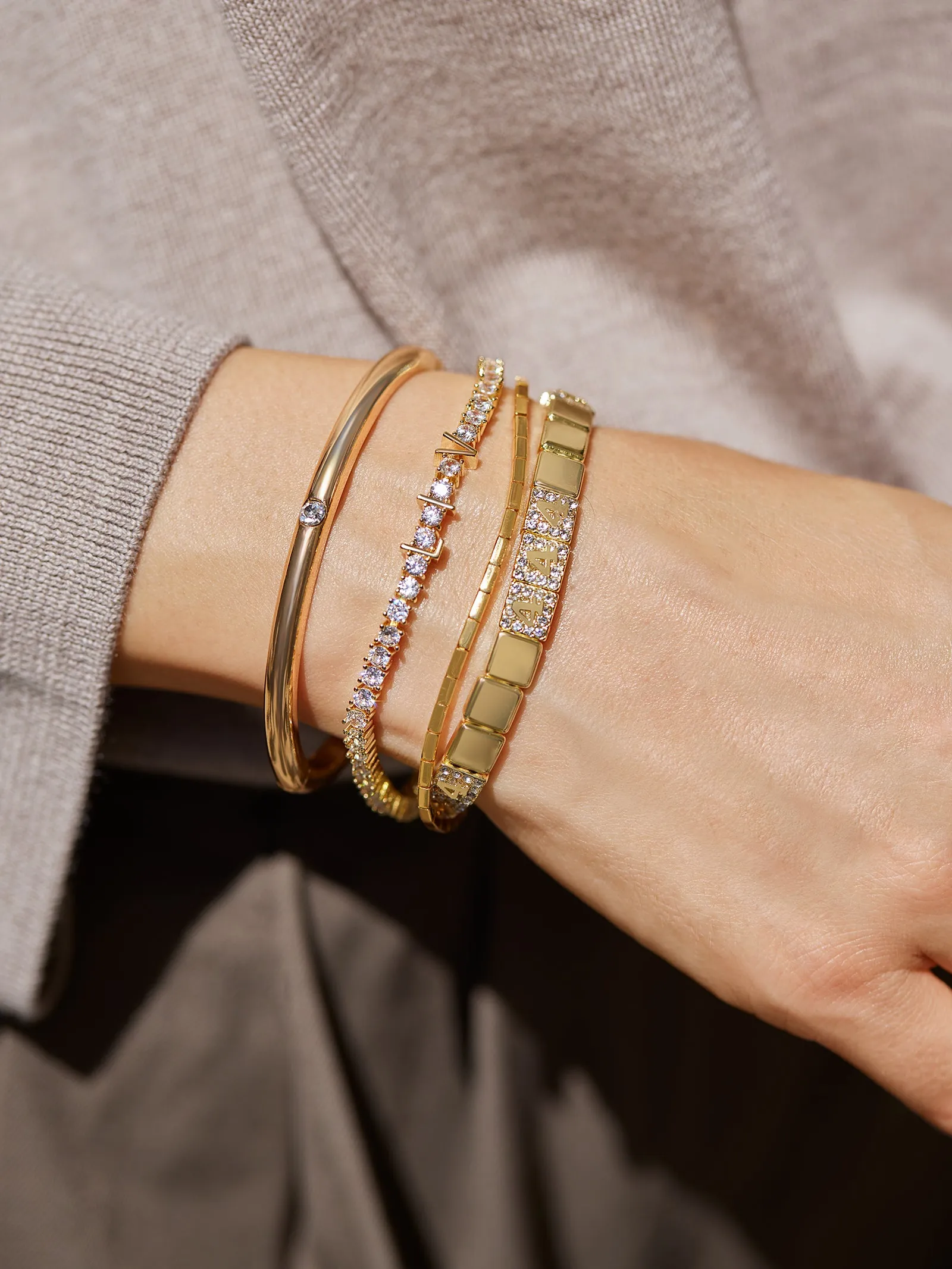 Angel Number Tile Bracelet - 555 sold by BaubleBar product image thumbnail 2