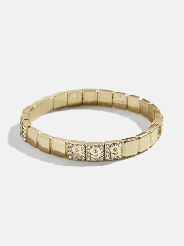 Angel Number Tile Bracelet - 999 sold by BaubleBar