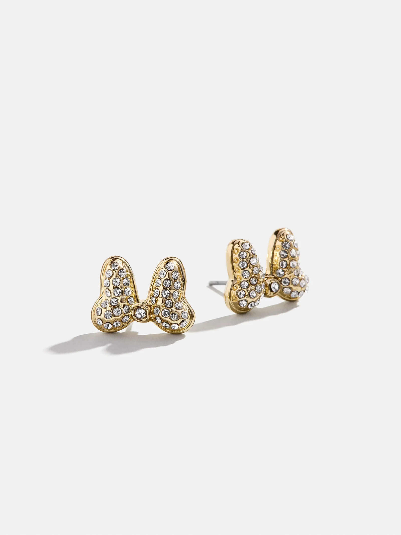 Minnie Mouse Disney Bow Earrings - Pavé sold by BaubleBar