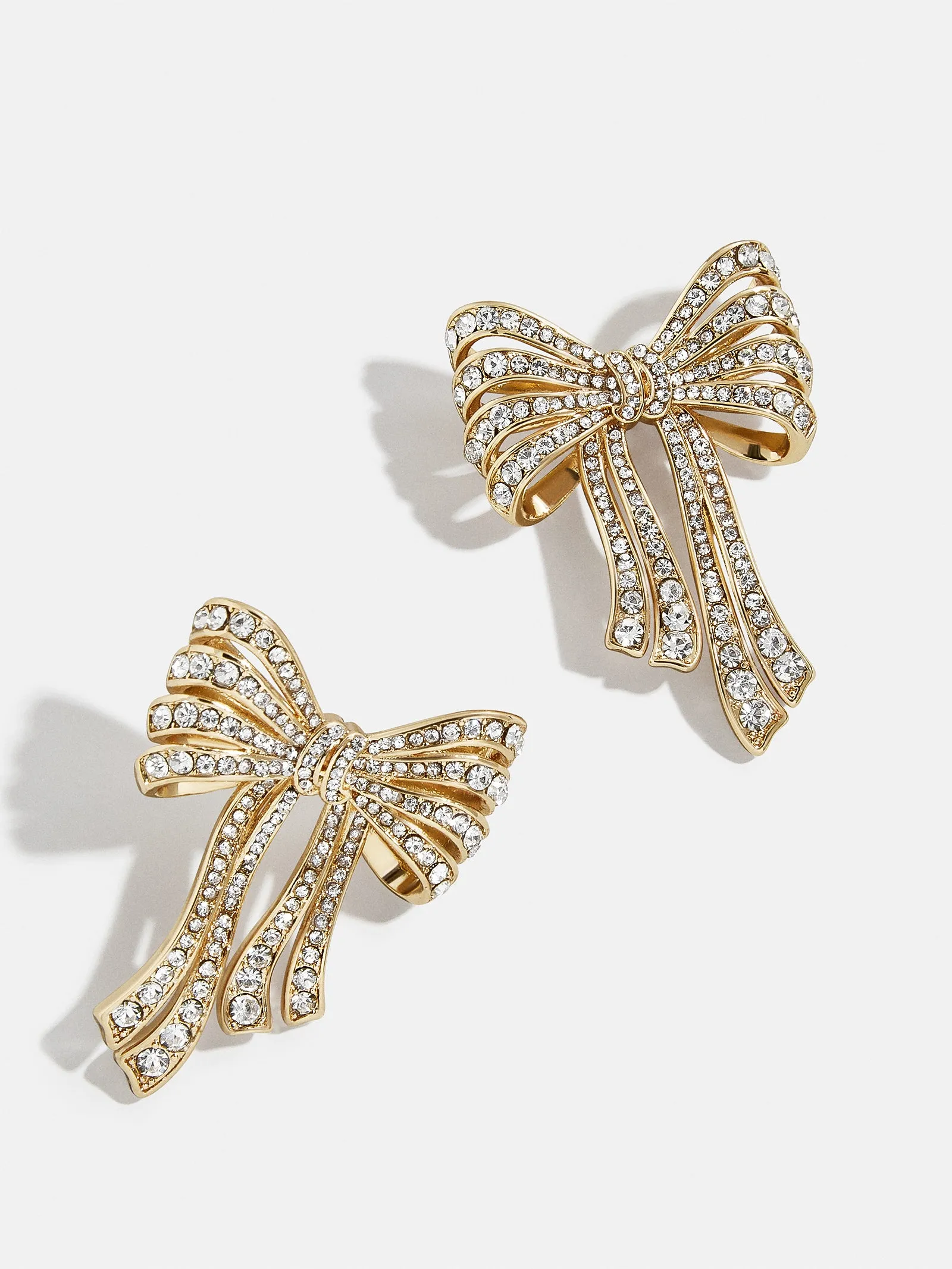 That's A Wrap Earrings - Gold/Pavé sold by BaubleBar