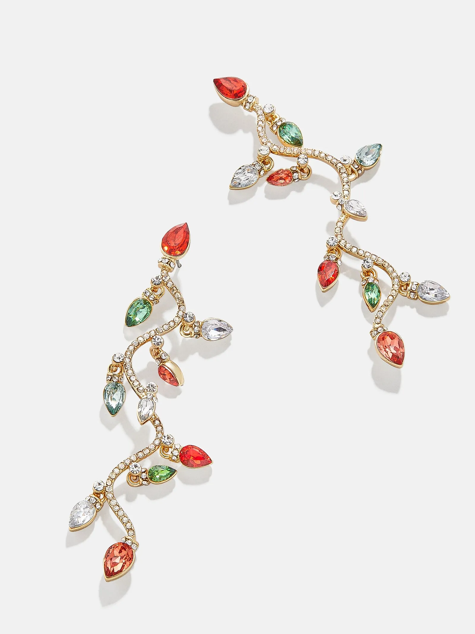 Bright Lights Earrings - Green/Red sold by BaubleBar