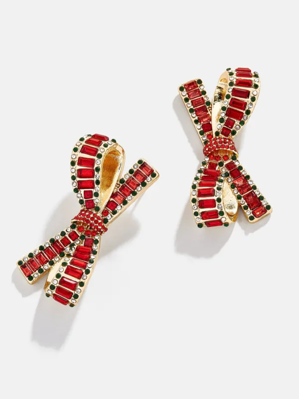 That's a Wrap Earrings - Red sold by BaubleBar