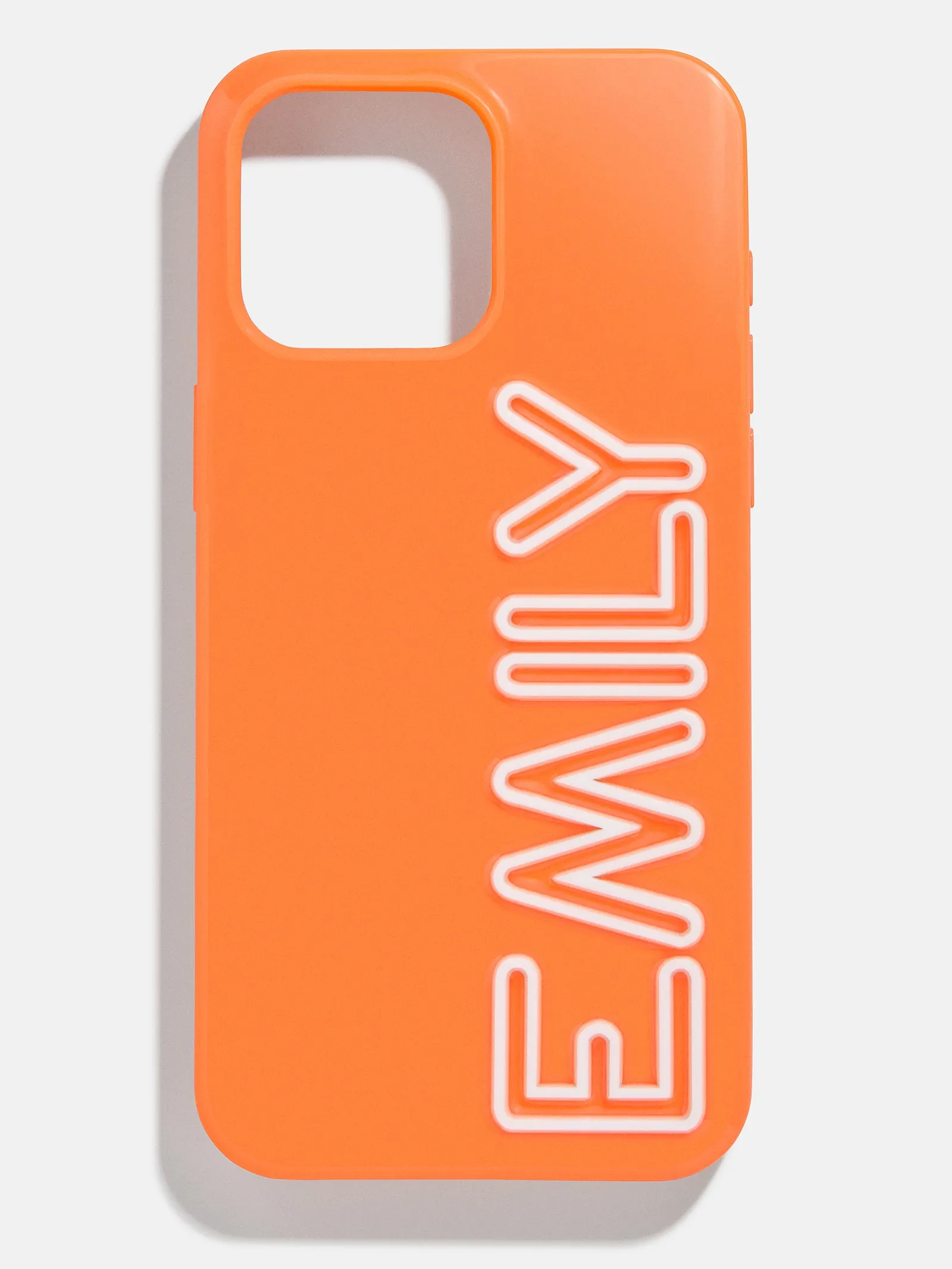 Fine Line Custom iPhone Case - Orange/White sold by BaubleBar