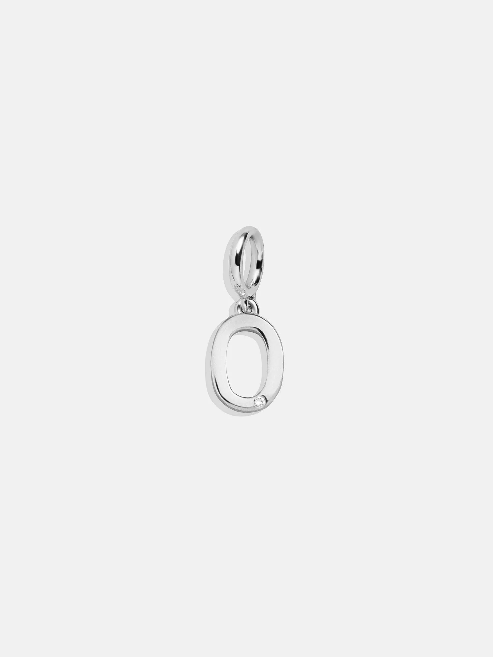 Classic Silver Initial Cluster Charm - O sold by BaubleBar