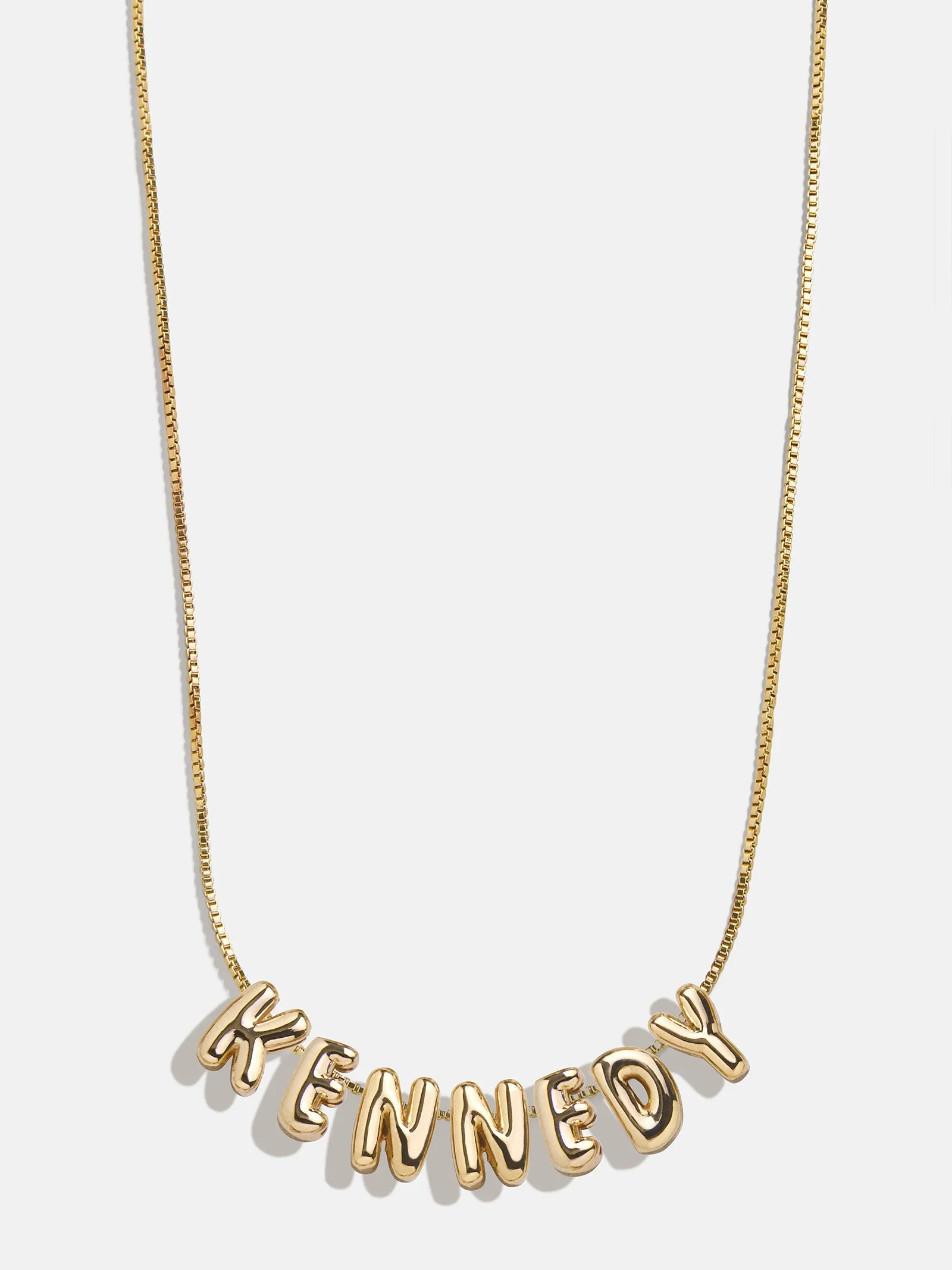 Bubble Letter Custom Necklace - Small Bubble Letter sold by BaubleBar product image thumbnail 3