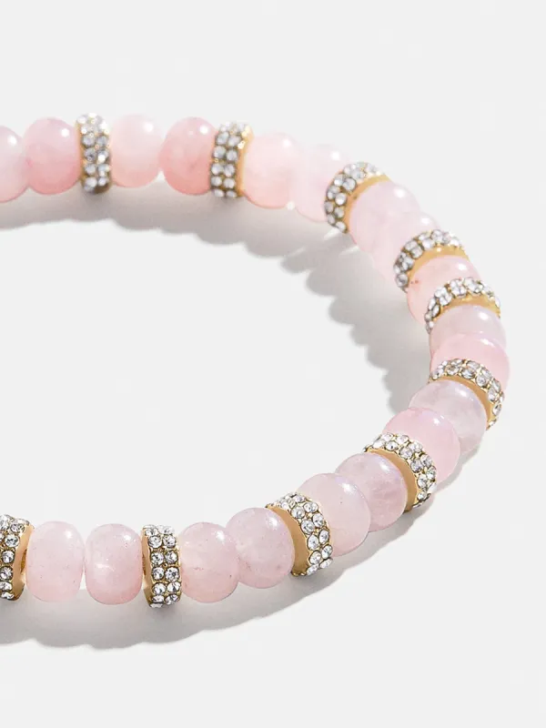 Semi Precious and Pave Stretch Bracelet - Pink sold by BaubleBar