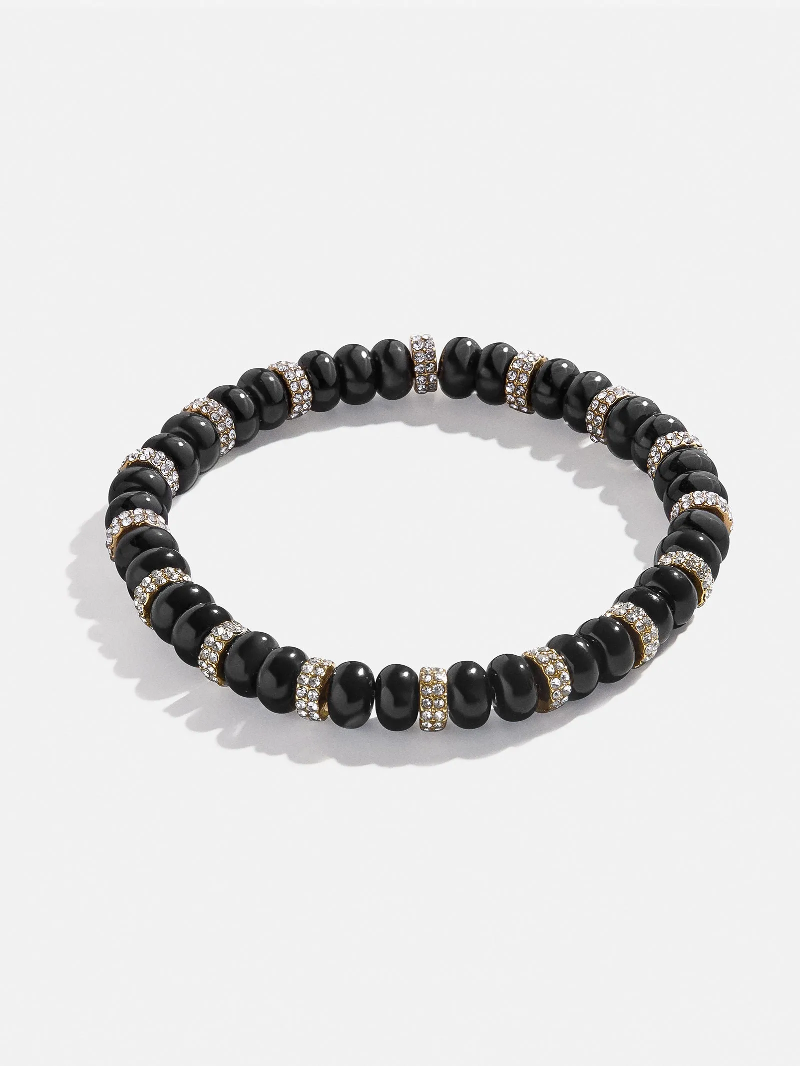 Semi Precious and Pave Stretch Bracelet - Black sold by BaubleBar product image thumbnail 2